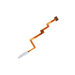 Flex Sensor de Impressão Digital Xaiomi Poco F3/Redmi K40/K40 Pro Luar Prata